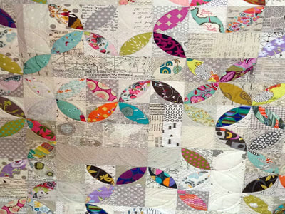 Scattered Peels Quilty by Audrey Vrooman